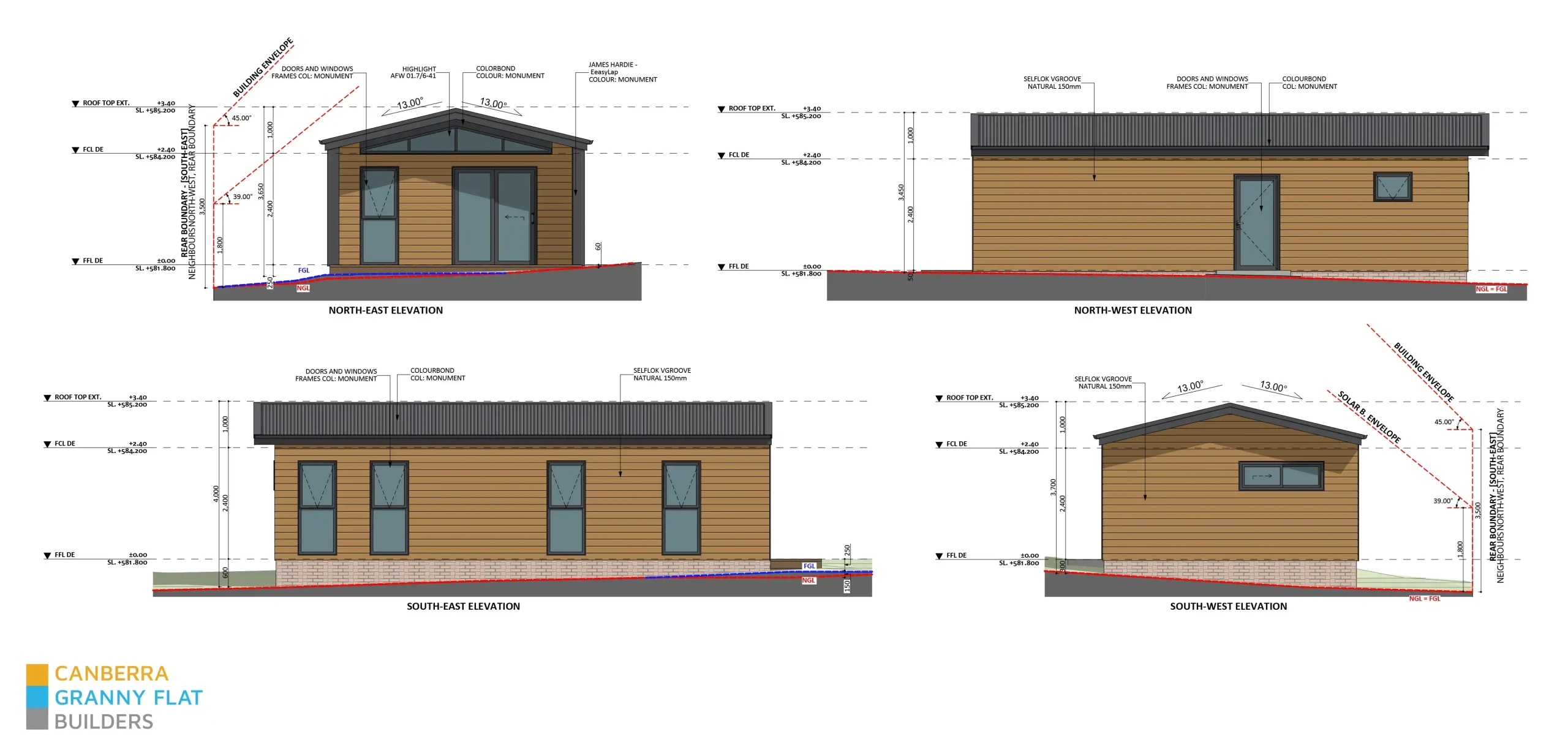 Design 130 - Elevations