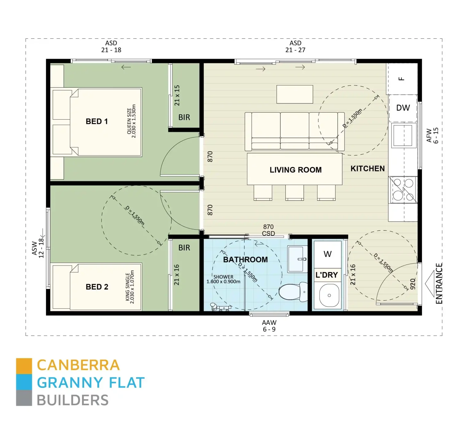 Design 256 - Floor plan