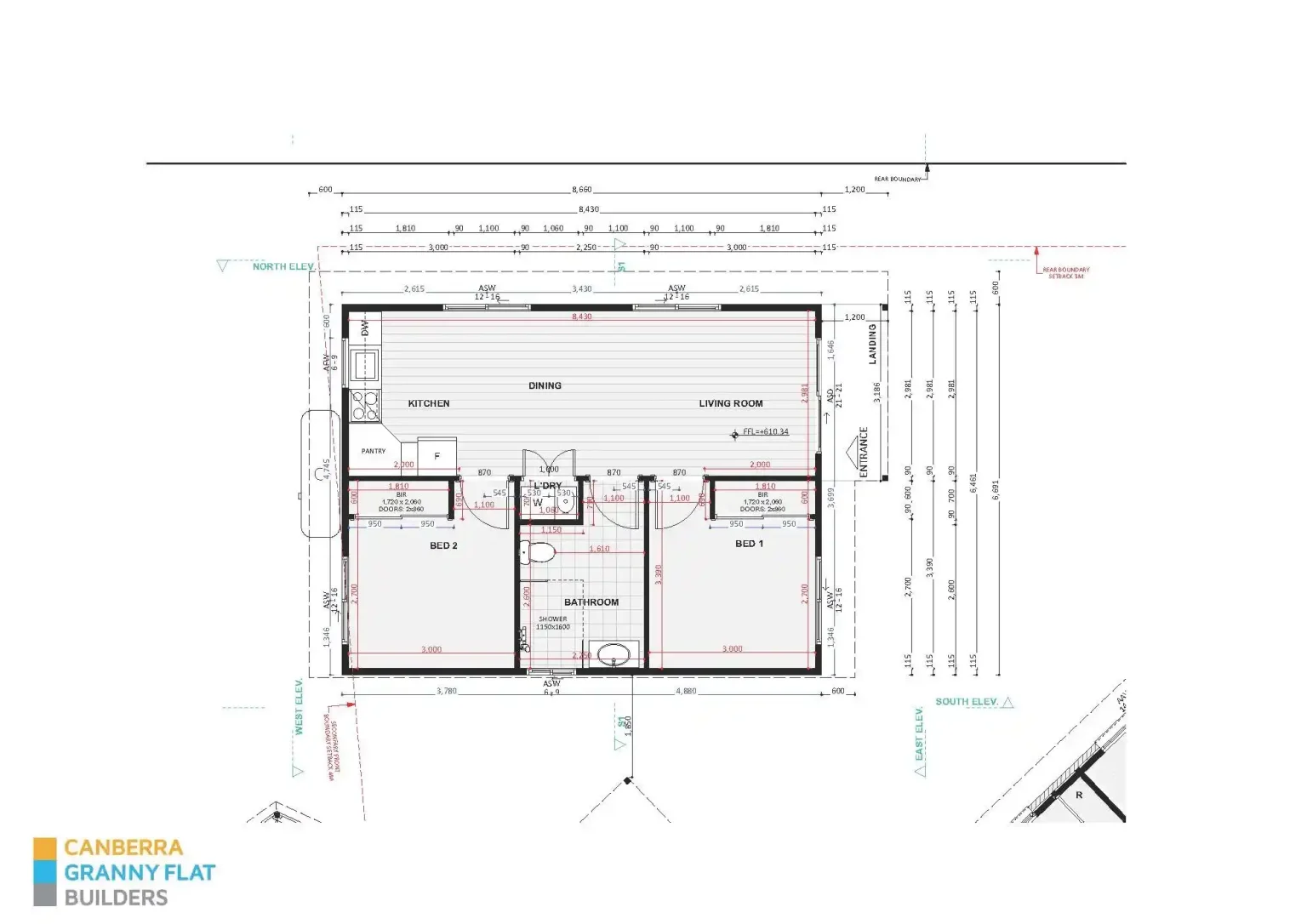 Design 270 - Dimensions