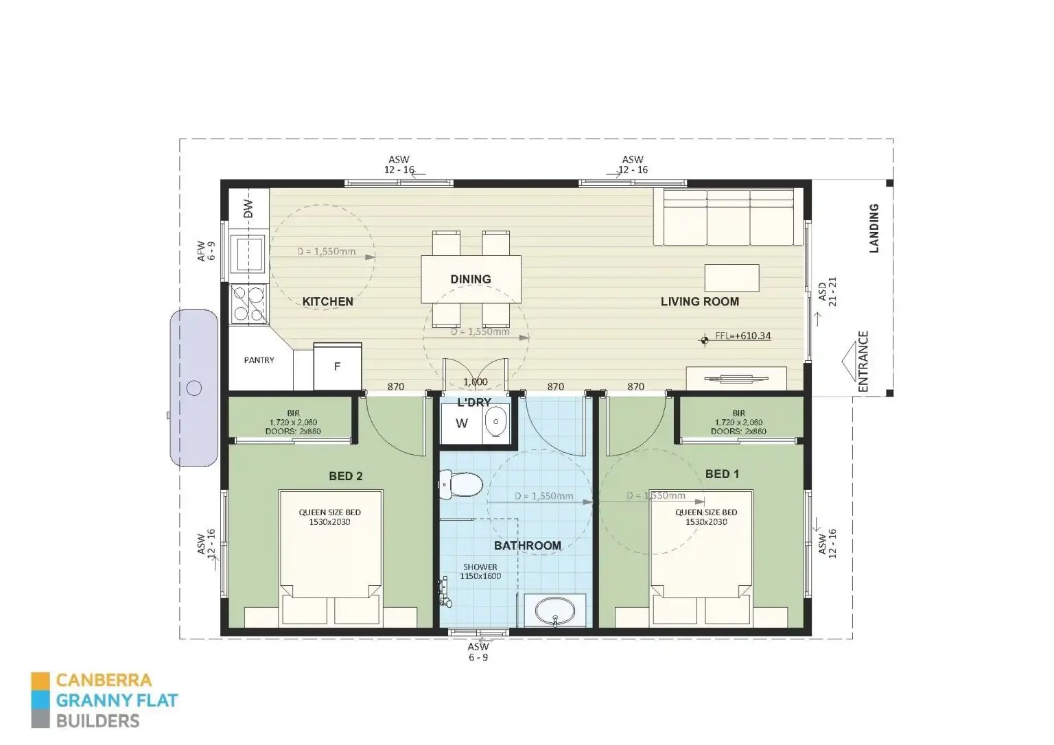 Design 270 - Floor plan